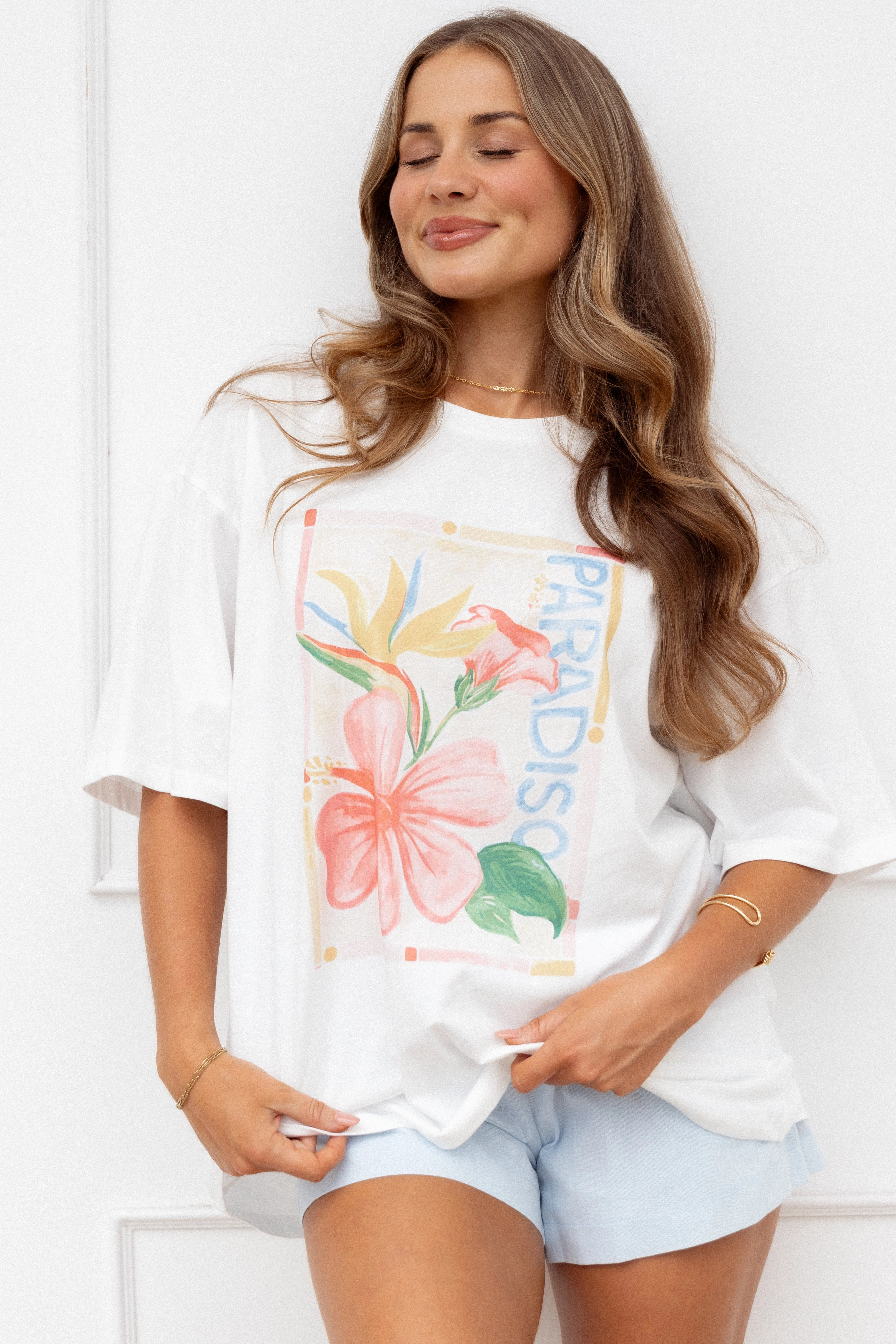 Mia Graphic Tee - Paradiso