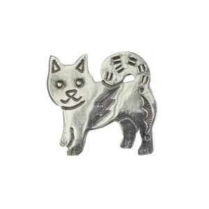 MNQ16021 Pin Badge - Dog (Shiba Inu)