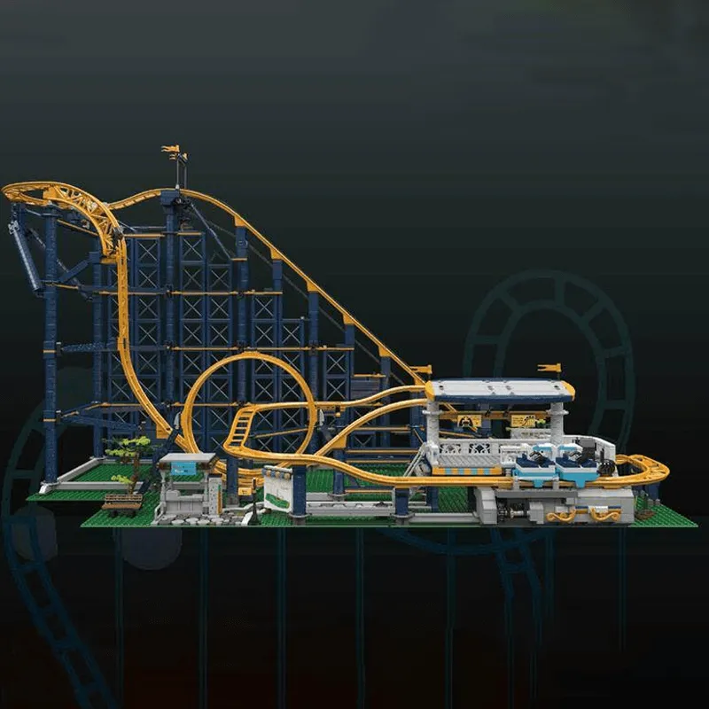 Motorised Looping Roller Coaster 3237pcs