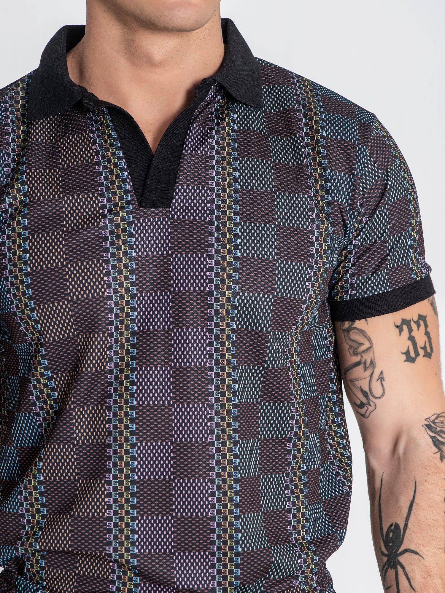 Multicolor Pixel Polo