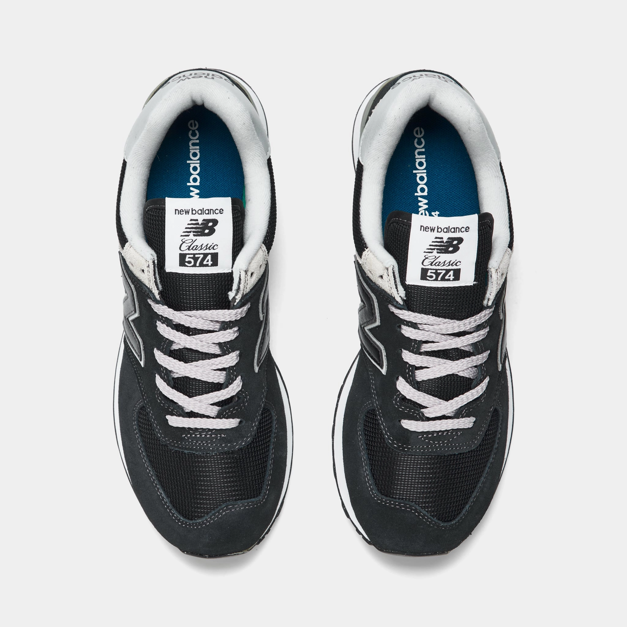 New Balance Women's WL574EVB Black / White