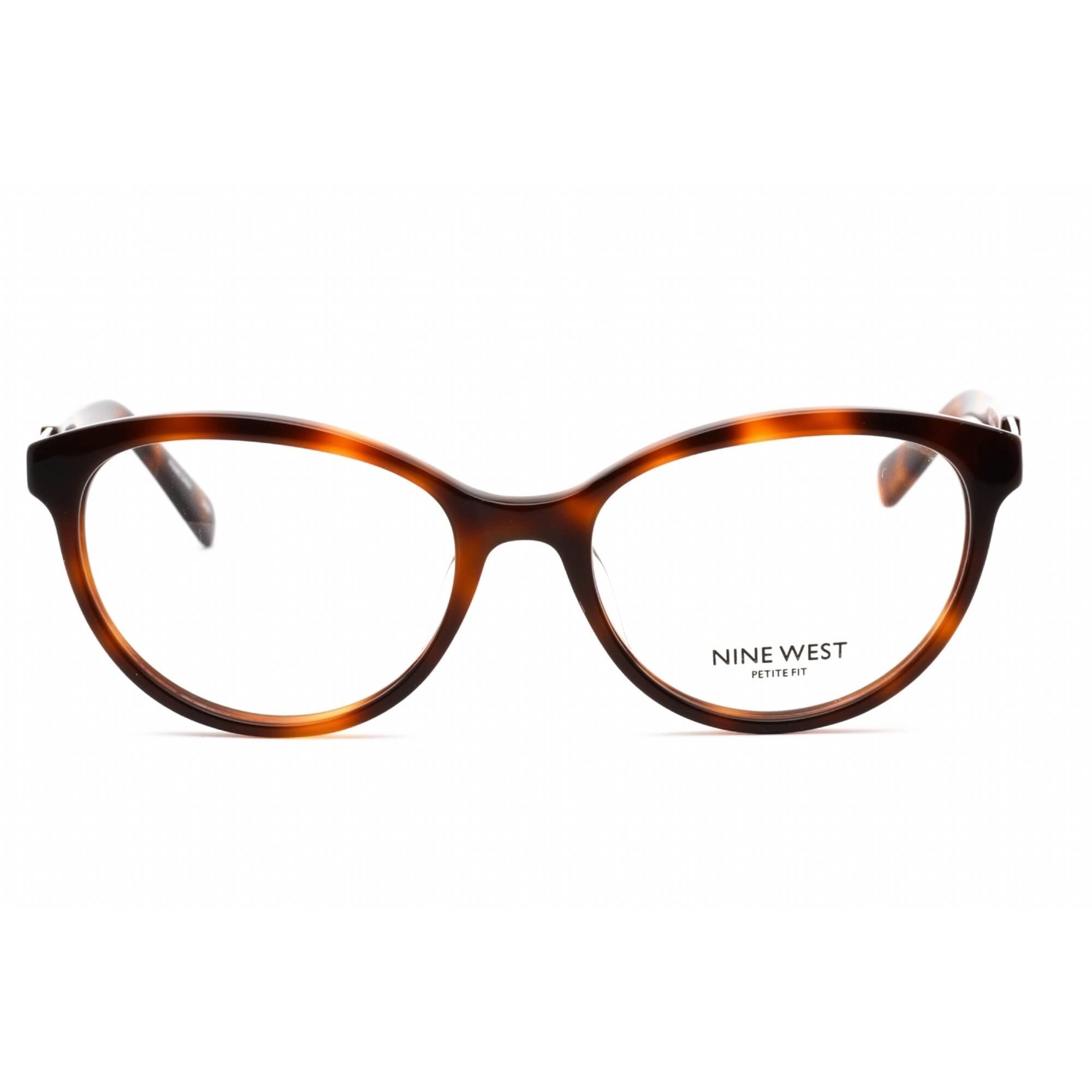 Nine West Women's Eyeglasses - Soft Tortoise Acetate Rectangular Frame | NW5185 240