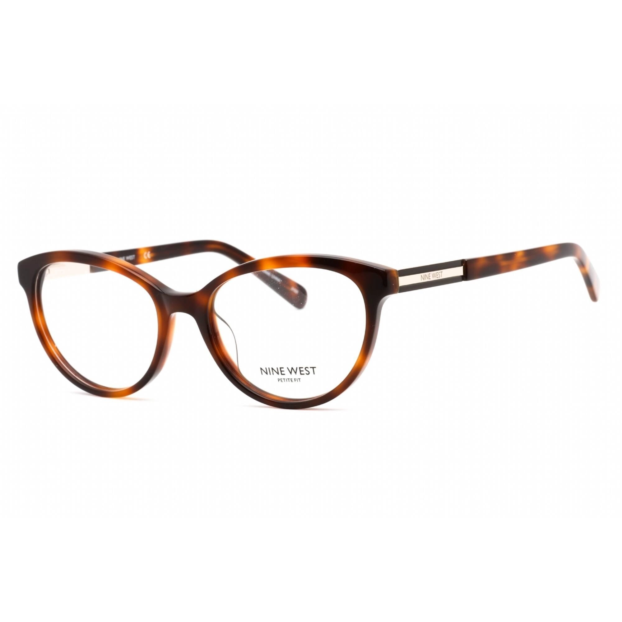 Nine West Women's Eyeglasses - Soft Tortoise Acetate Rectangular Frame | NW5185 240