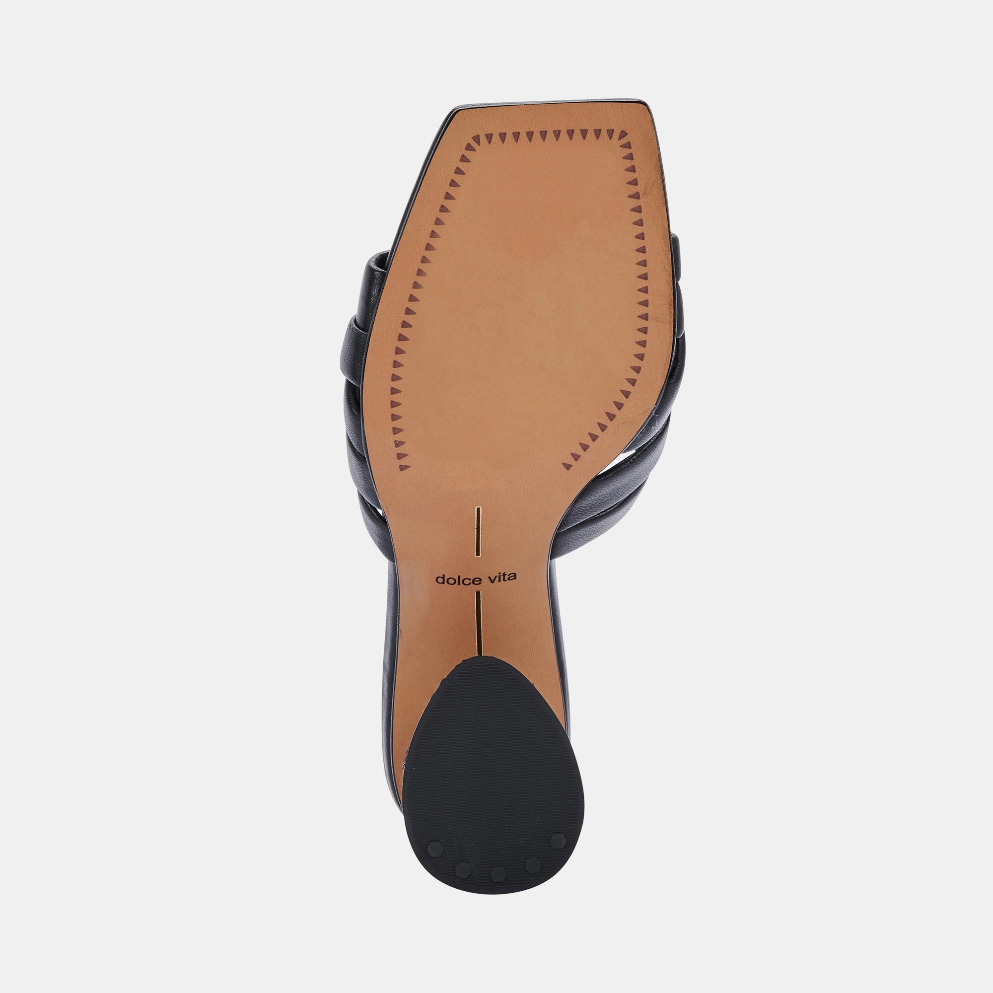 PAZLEE HEELS BLACK LEATHER
