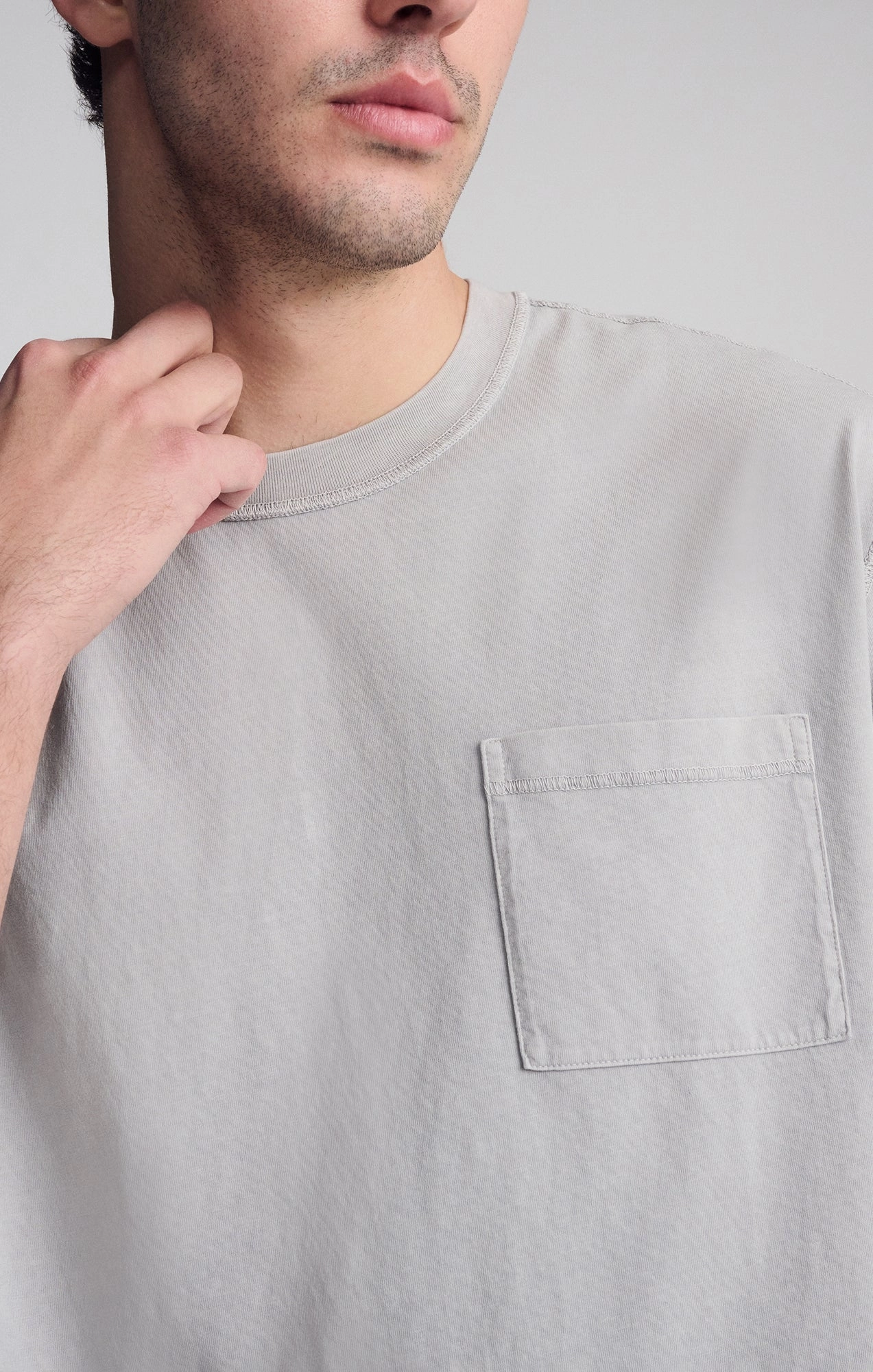POCKET T-SHIRT IN GRIFFIN