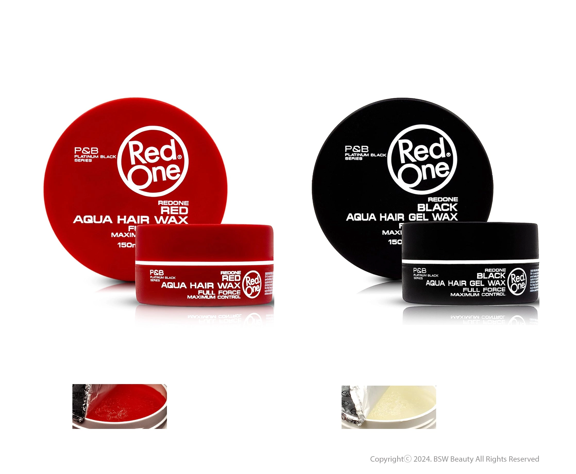 RED ONE AQUA HAIR WAX 5oz