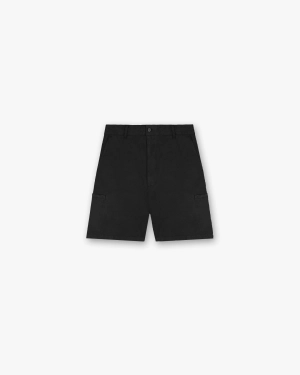 Season Cargo Short - Jet Black