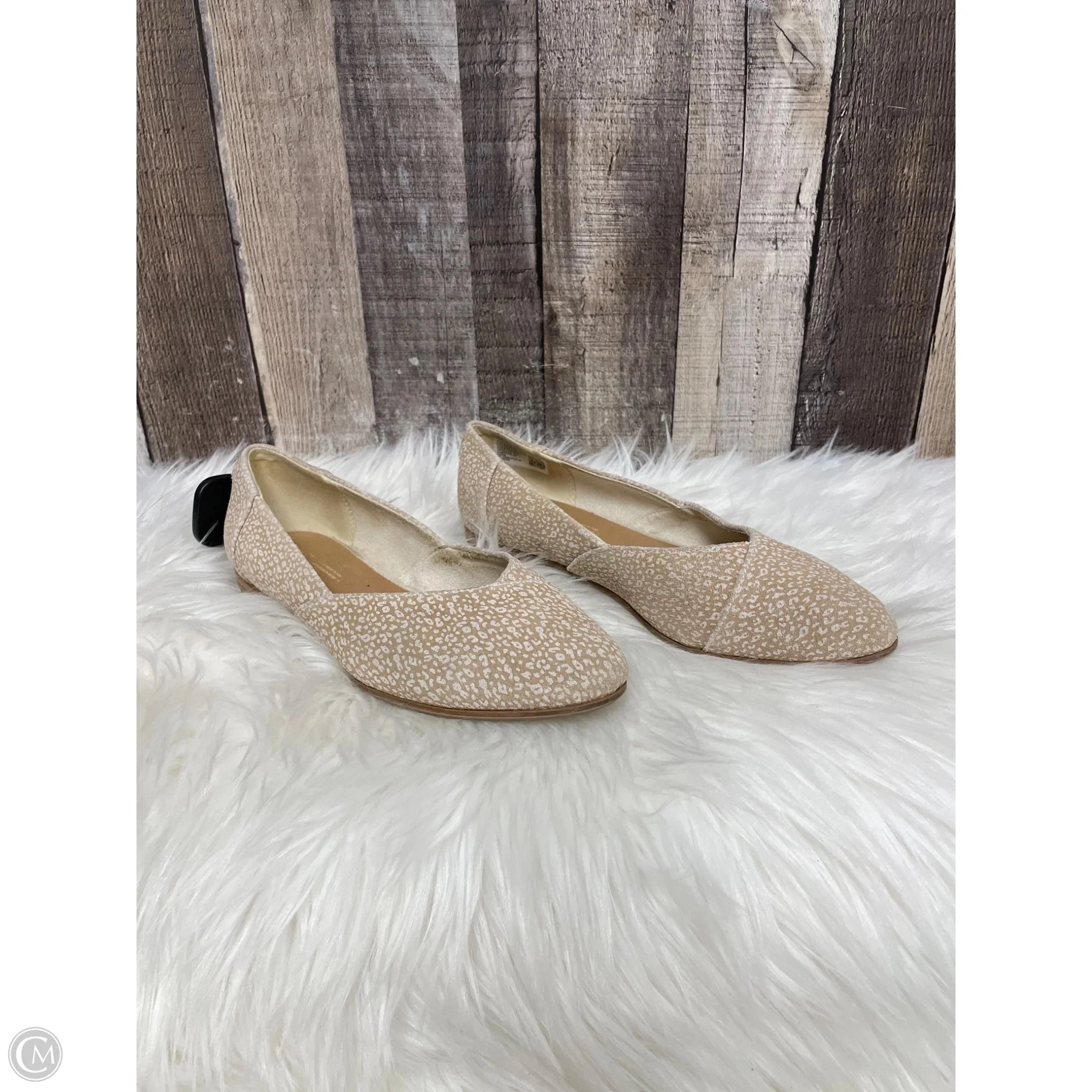 Shoes Flats By Toms In Beige, Size: 7.5