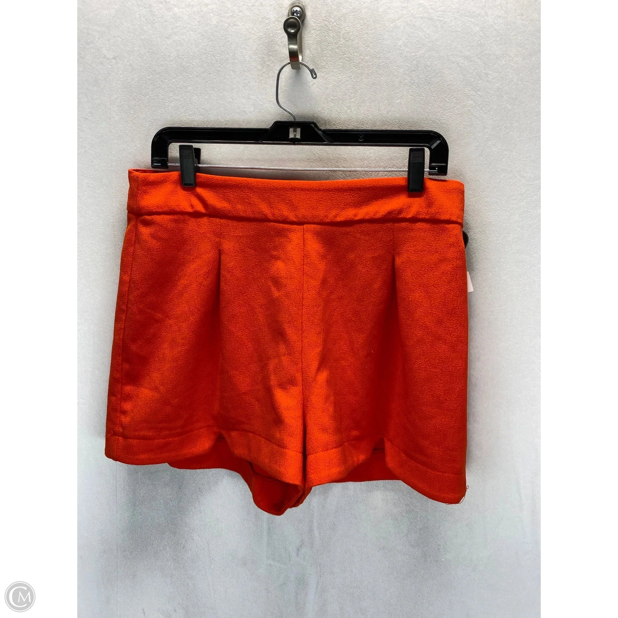 Shorts By Boohoo Boutique In Orange, Size: 10