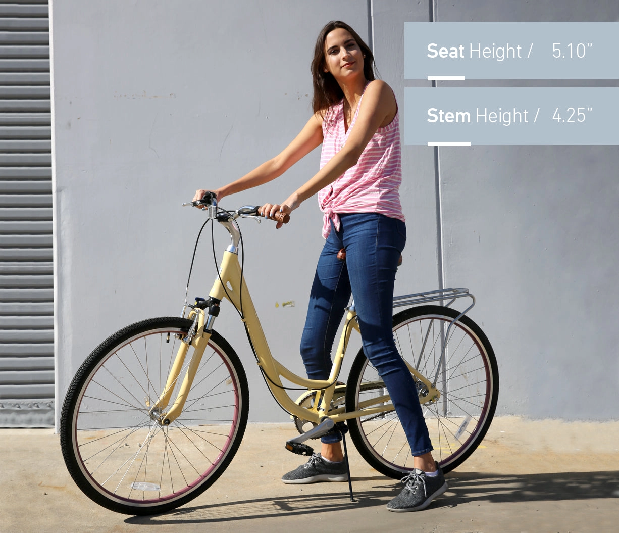 sixthreezero Body Ease Women's 3 Speed Step Through Comfort Bicycle