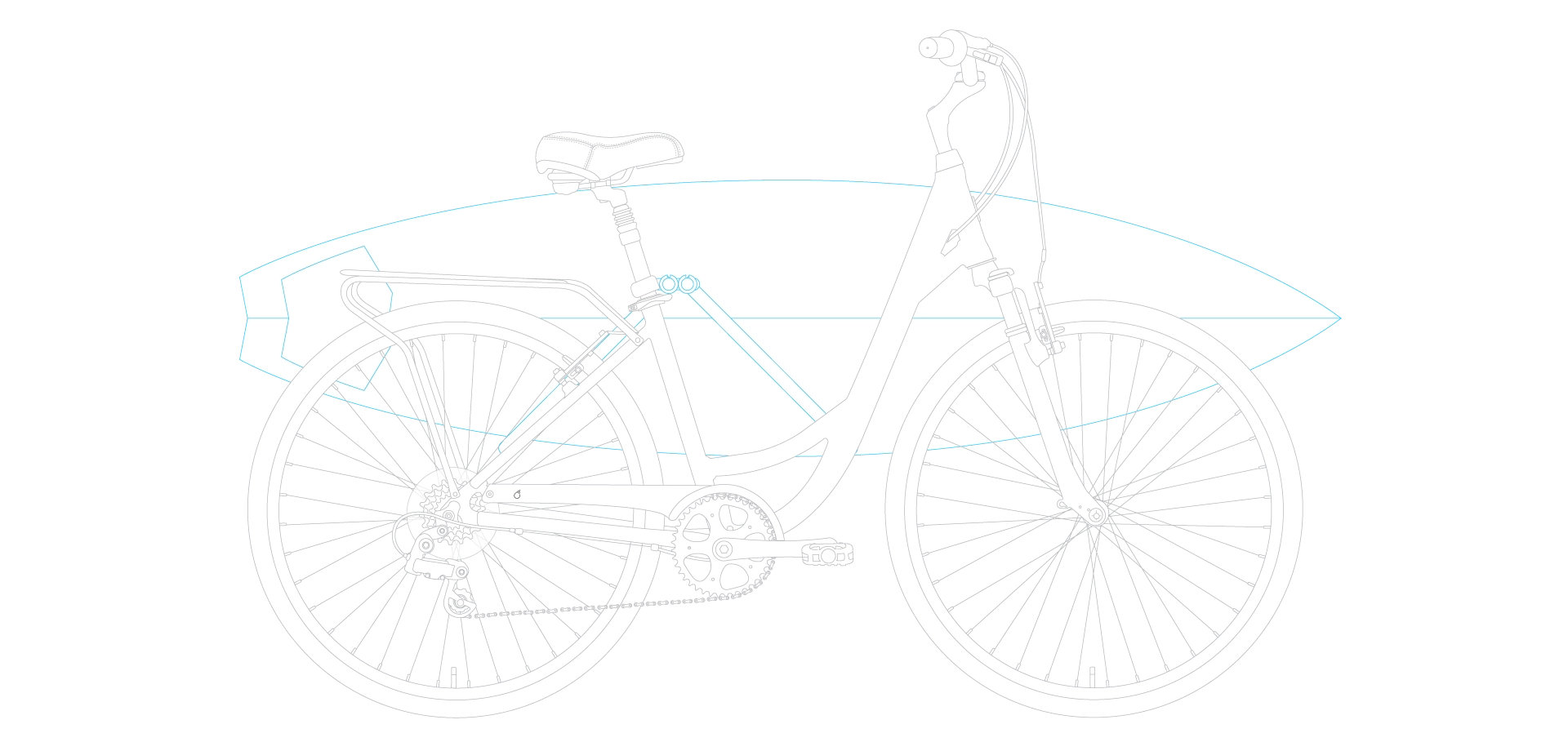 sixthreezero Body Ease Women's 3 Speed Step Through Comfort Bicycle