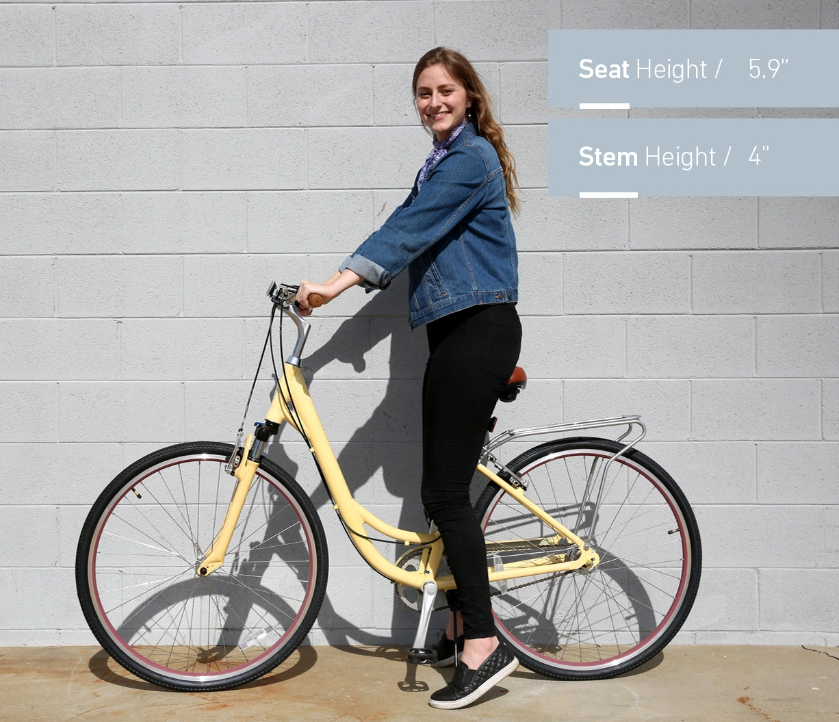 sixthreezero Body Ease Women's 3 Speed Step Through Comfort Bicycle