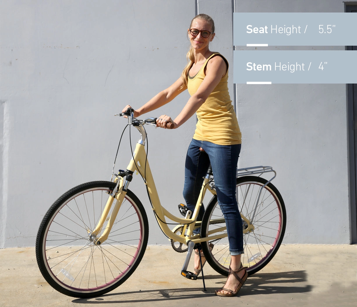 sixthreezero Body Ease Women's 3 Speed Step Through Comfort Bicycle