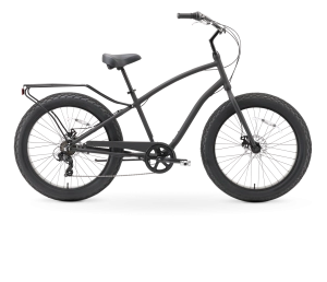 sixthreezero EVRYjourney Men's 26" FAT Tire 7-Speed Sport Hybrid Cruiser Bicycle