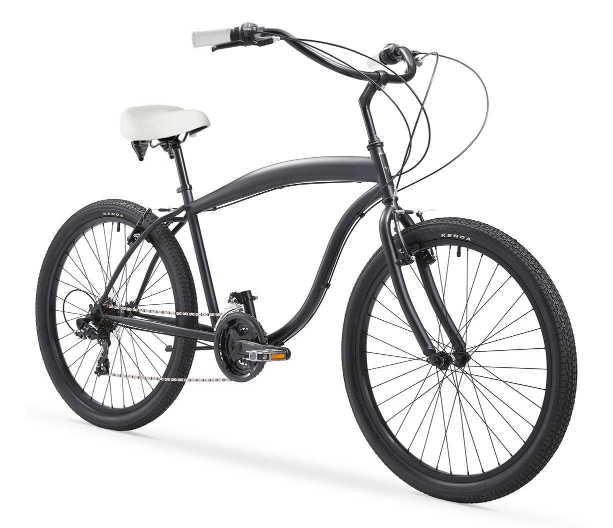 sixthreezero In The Barrel 21 Speed Beach Cruiser Bike