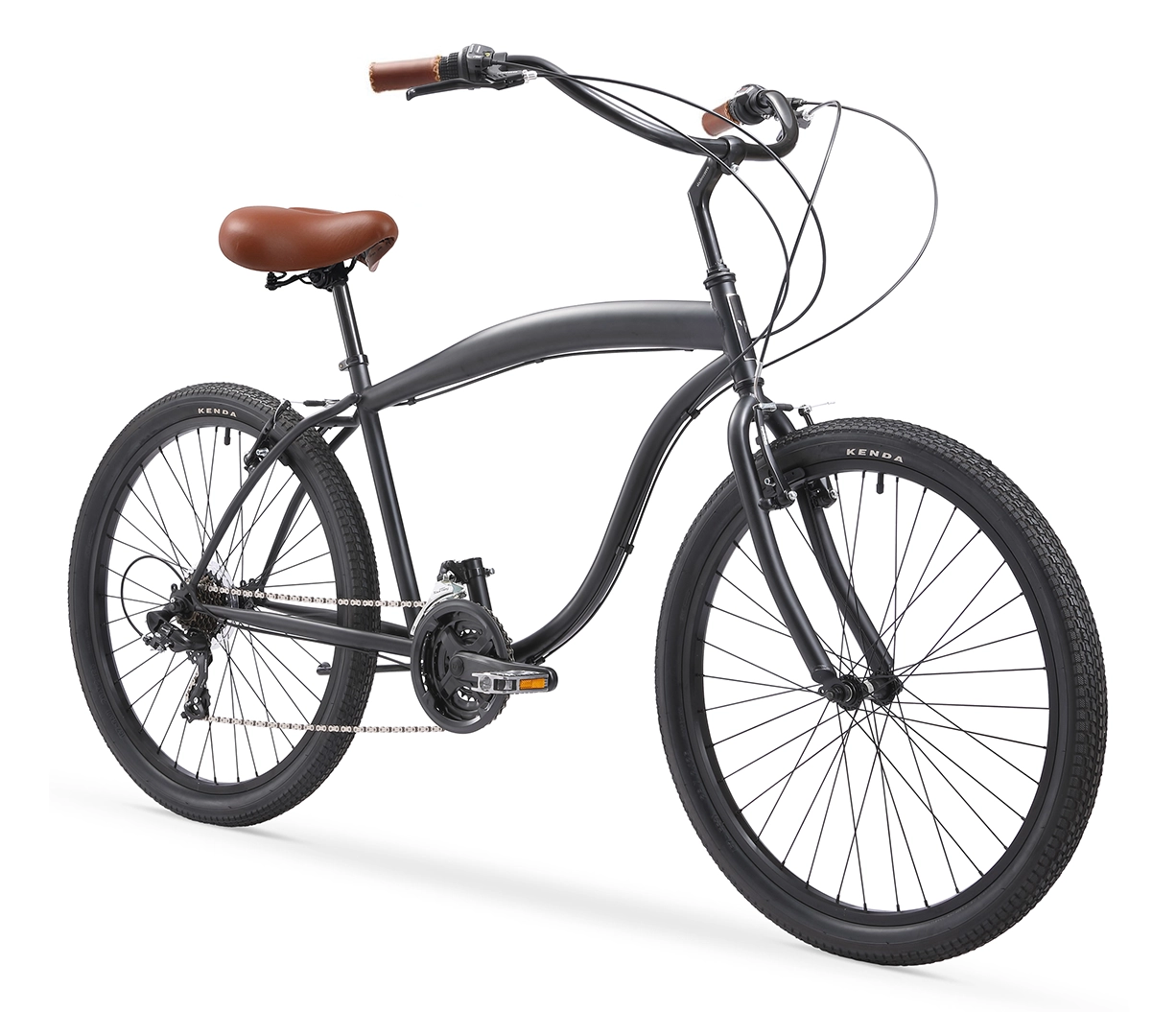 sixthreezero In The Barrel 21 Speed Beach Cruiser Bike