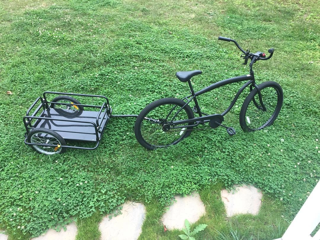 sixthreezero In The Barrel 7 Speed Men's Beach Cruiser Bike, Matte Black
