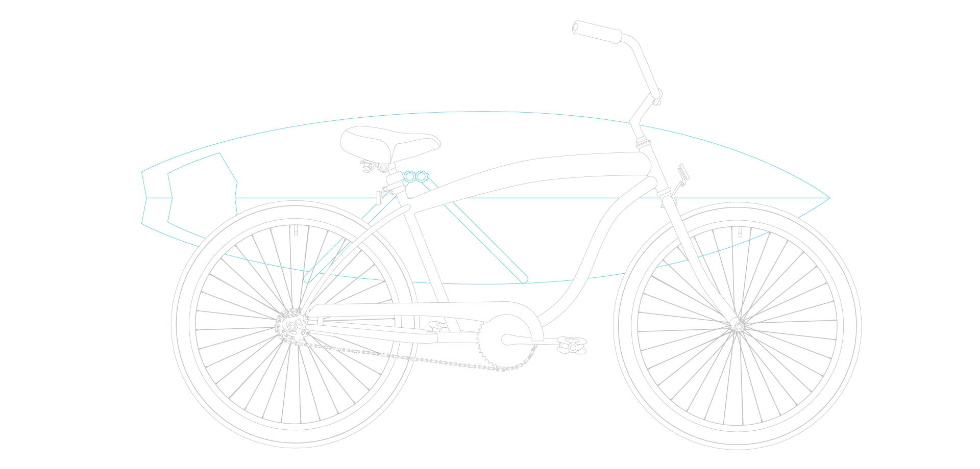 sixthreezero In The Barrel 7 Speed Men's Beach Cruiser Bike, Matte Black