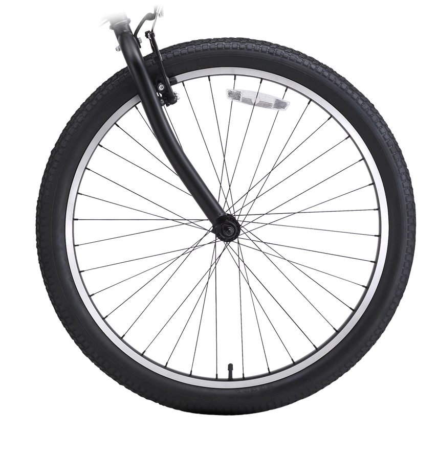 sixthreezero In The Barrel 7 Speed Men's Beach Cruiser Bike, Matte Black