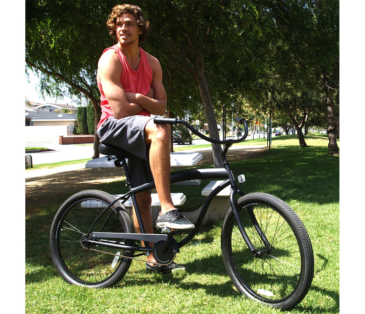 sixthreezero In The Barrel Single Speed Men's Beach Cruiser Bike