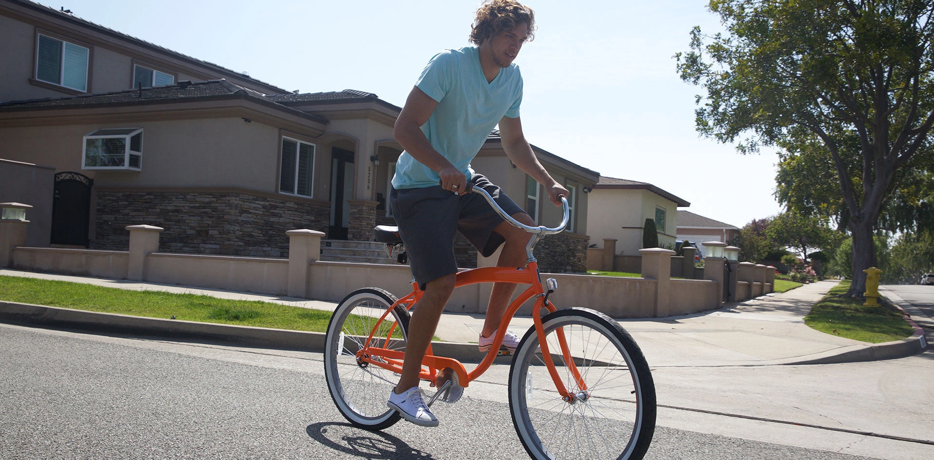 sixthreezero In The Barrel Single Speed Men's Beach Cruiser Bike