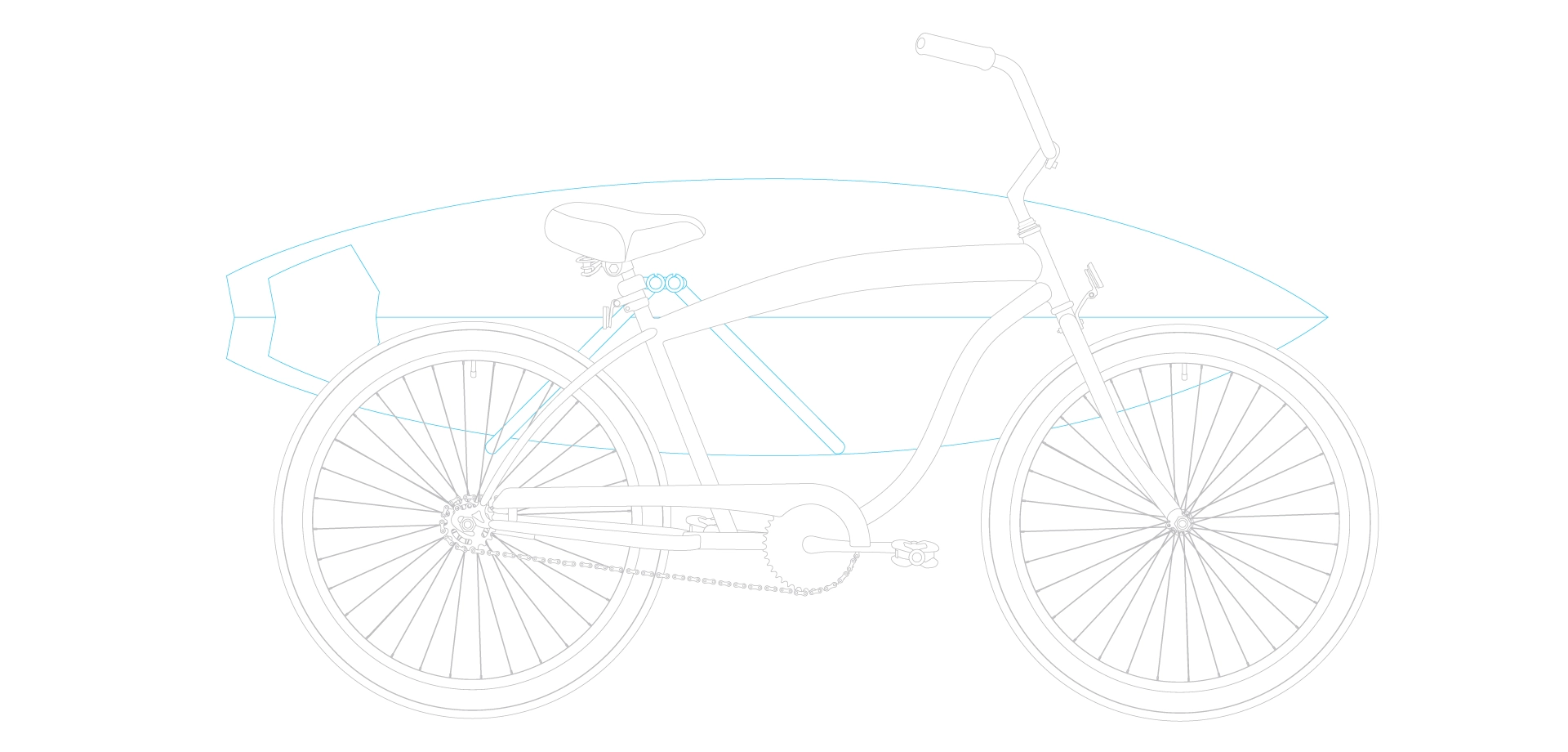 sixthreezero In The Barrel Single Speed Men's Beach Cruiser Bike