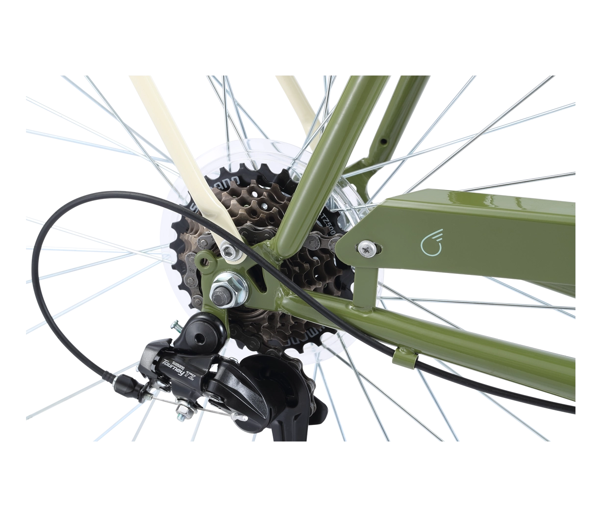 sixthreezero NEW Around the Block Men's 26" 7-Speed Beach Cruiser Bicycle with Rear Rack