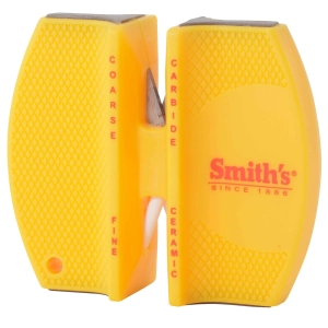 Smith's Knife Sharpener - Crossed Ceramic Rods And Tungsten Carbide Blade | SMCCKS