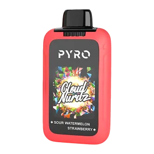 Sour Watermelon/Strawberry CLOUD NURDZ X PYRO Duo