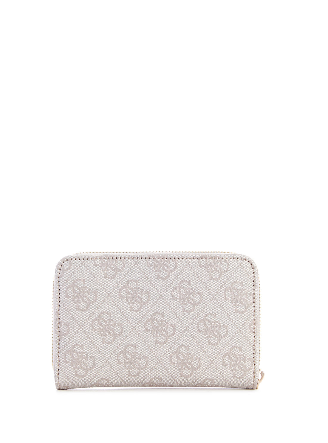 Stone Logo Laurel Medium Zip Wallet