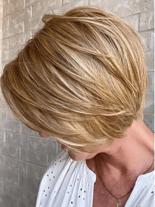 Straight Up With a Twist | HF Synthetic Lace Front Wig (Mono Top)