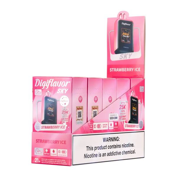 Strawberry Ice Digiflavor Sky