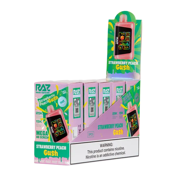 Strawberry Peach Gush RAZ LTX 25000 GUSH EDITION