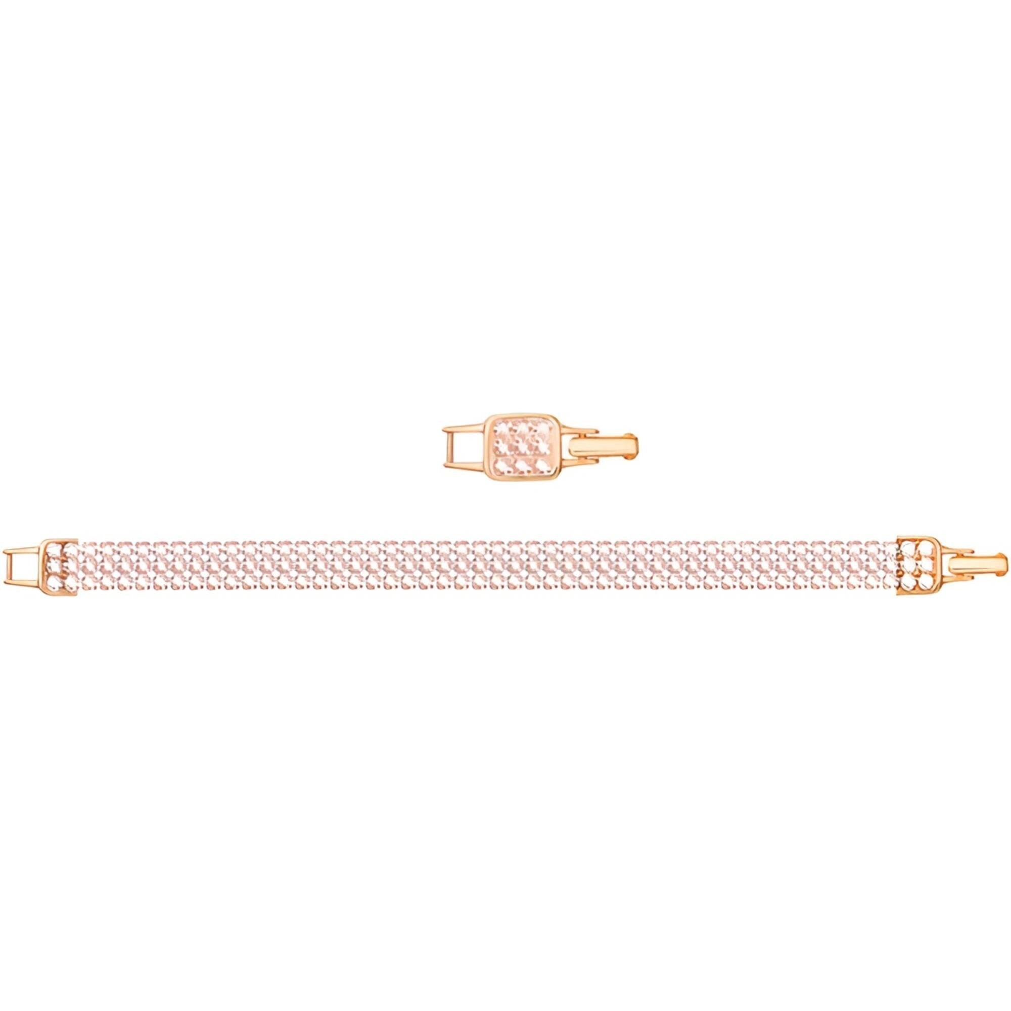 Swarovski Women's Mesh Bracelet - Clim Mixed Metal Platings with Crystals | 5278710