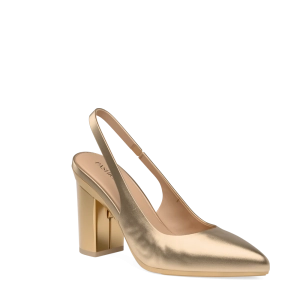 The Slingback - Matte Gold 4 Block