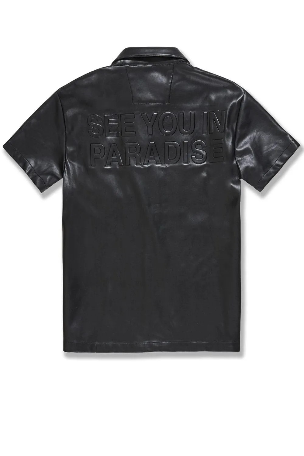 Thriller Full Zip S/S Shirt (Black)