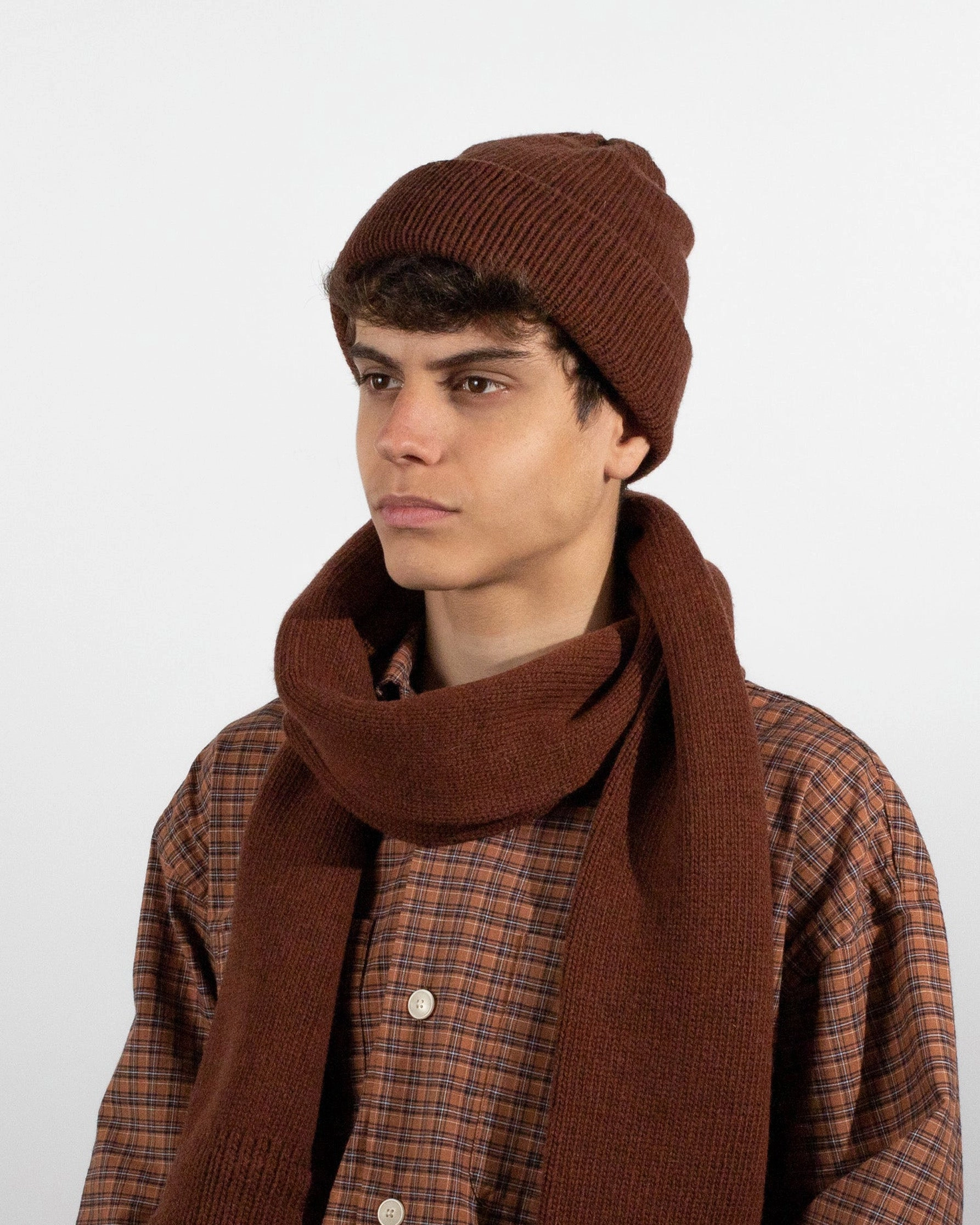 Thunders Love Wool Collection Cashmere & Wool Beanie  solid caramel