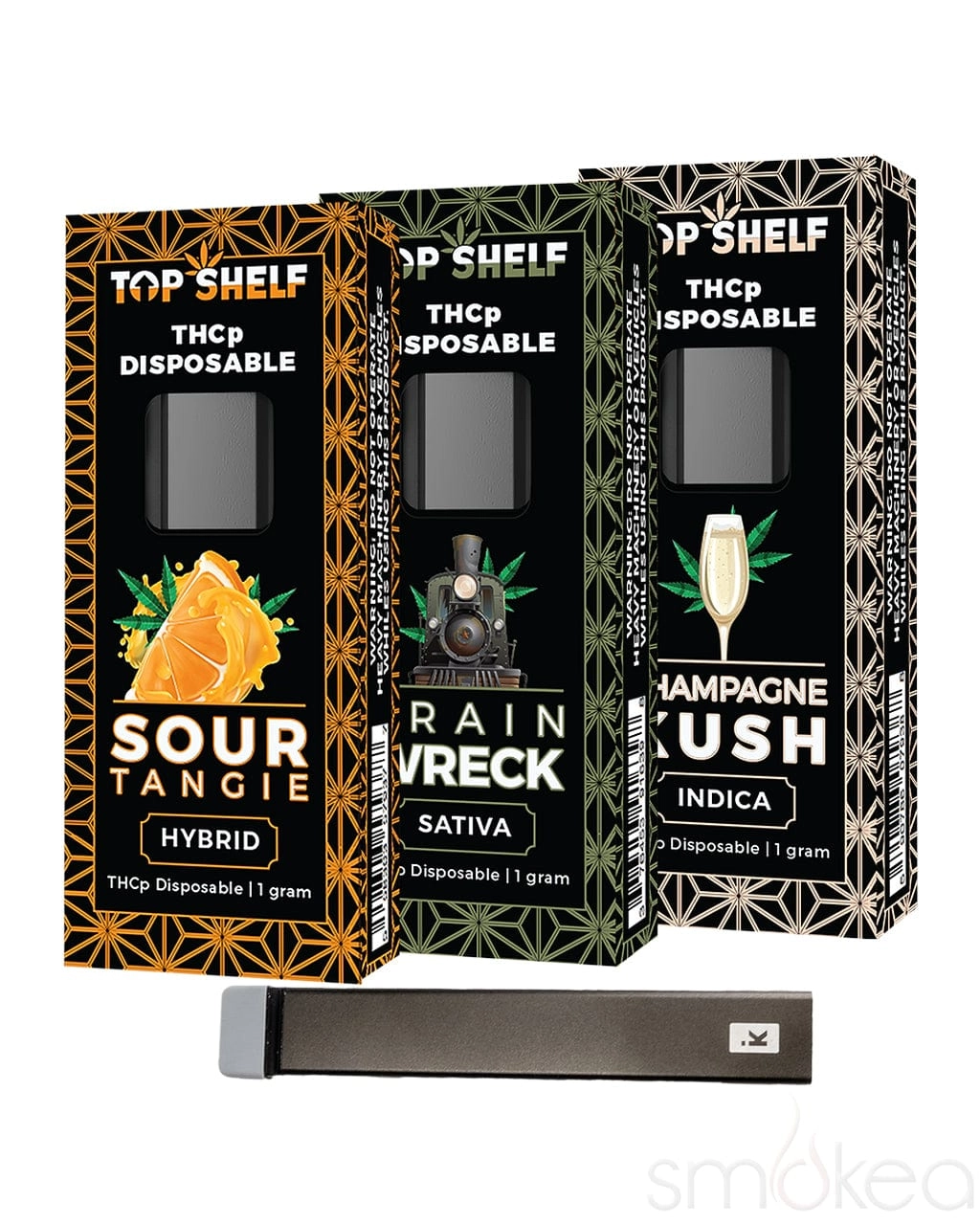 Top Shelf Hemp 1g THCP Disposable Vape - Trainwreck