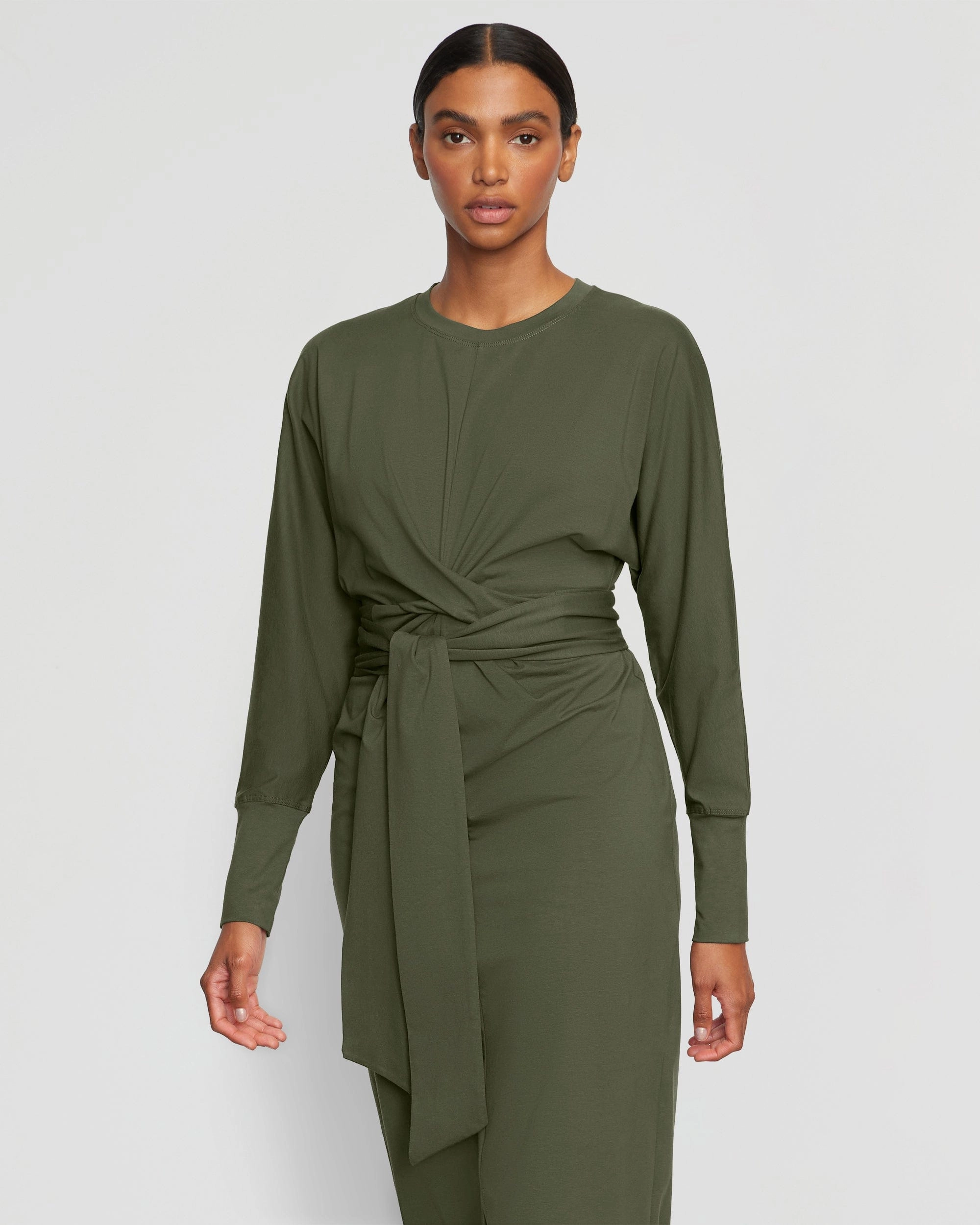 Wei Tie-Front Organic Cotton Dress