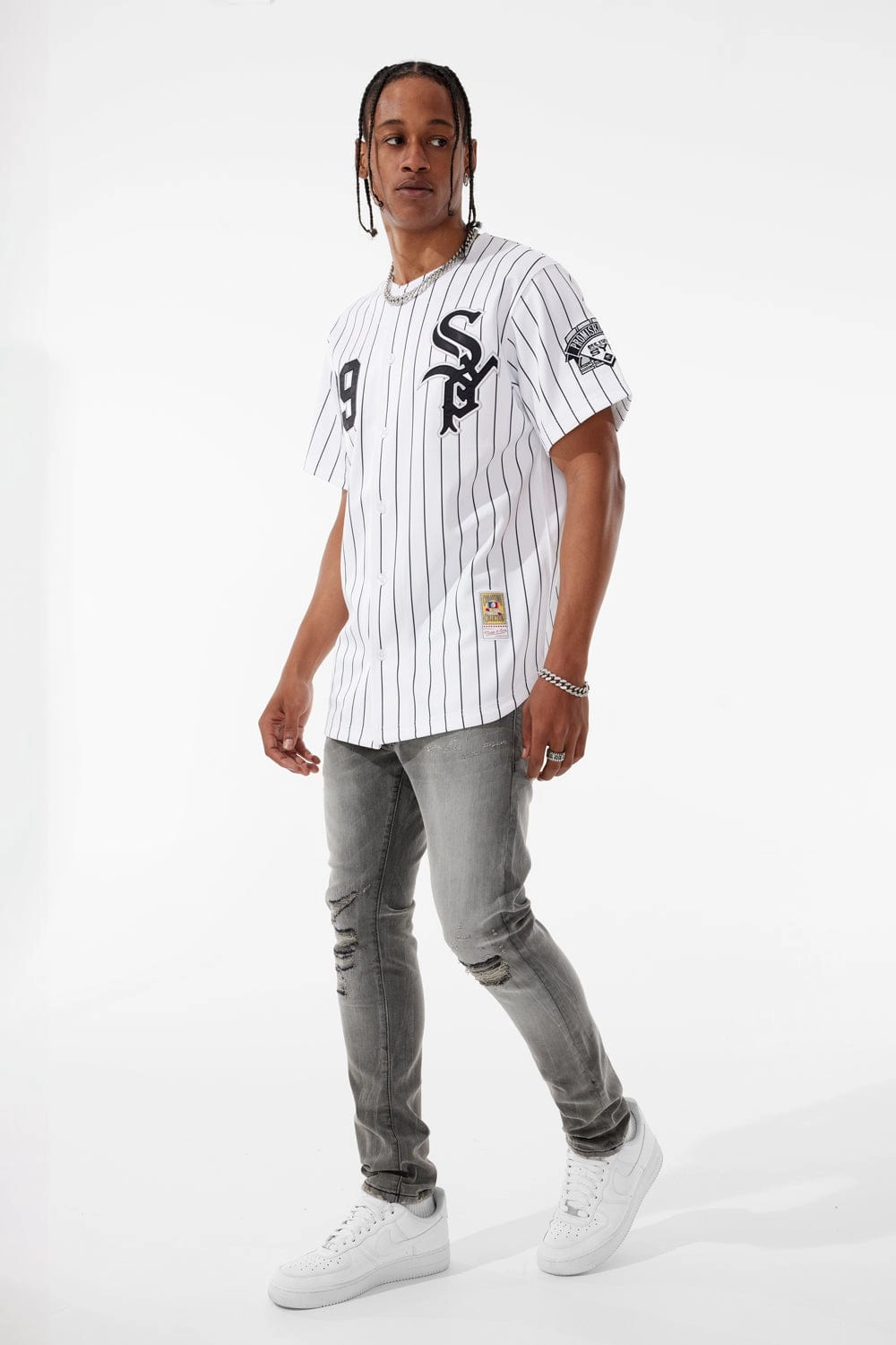Windy City Baseball Jersey (White)