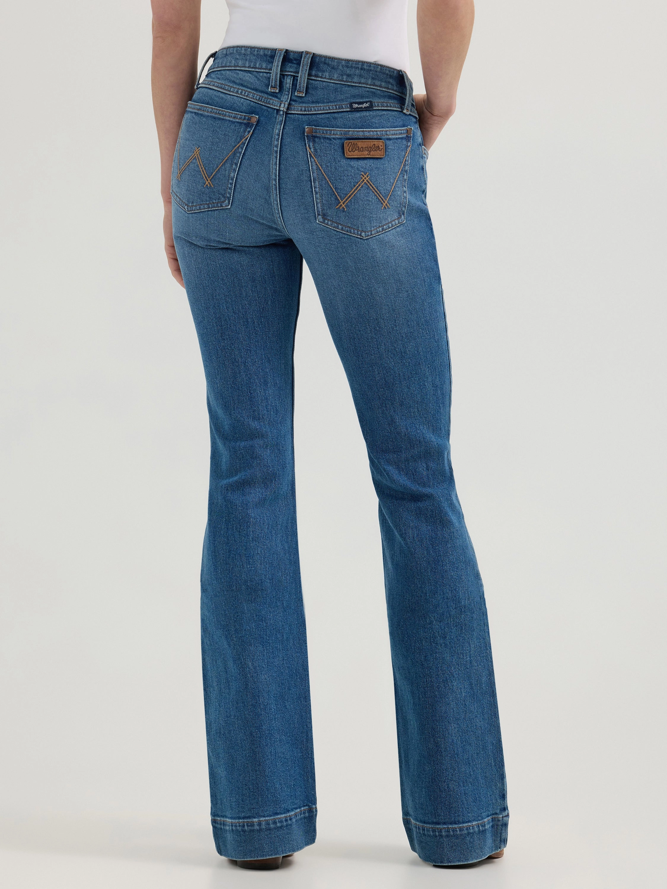 Women's Wrangler Retro Mae Wide Leg Trouser Jean #112364569
