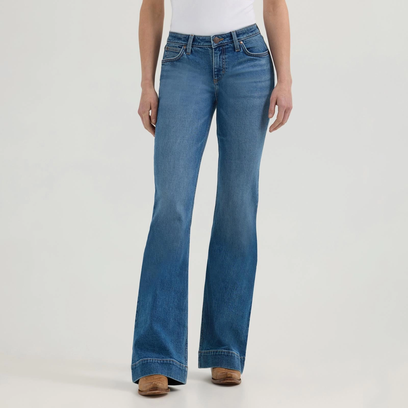 Women's Wrangler Retro Mae Wide Leg Trouser Jean #112364569