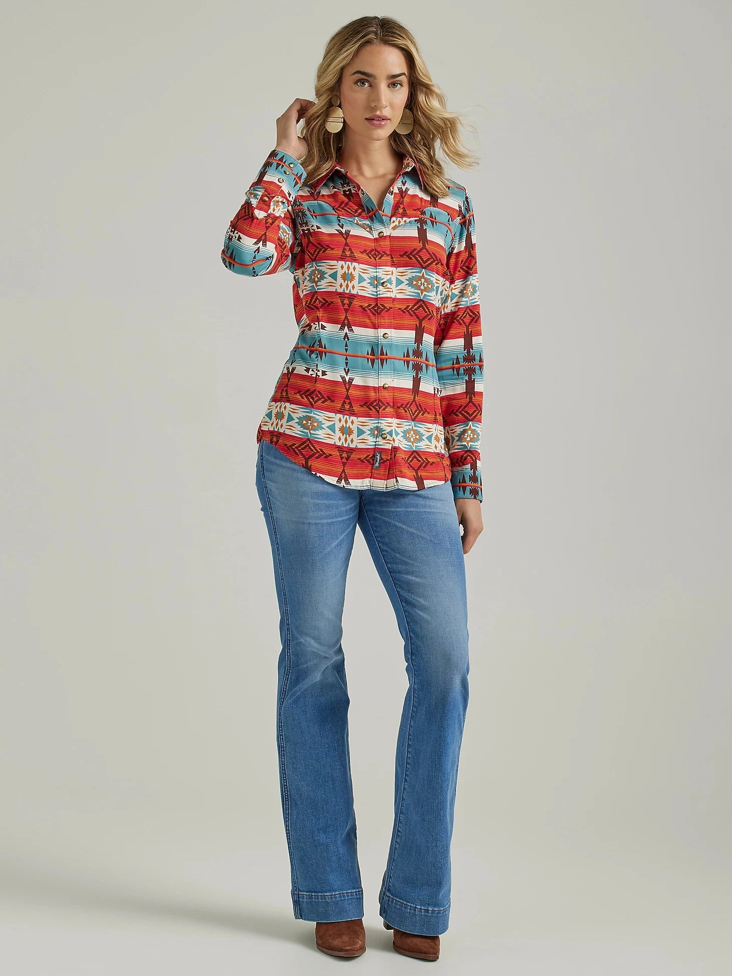 Women's Wrangler Retro Snap Front Shirt #112339169
