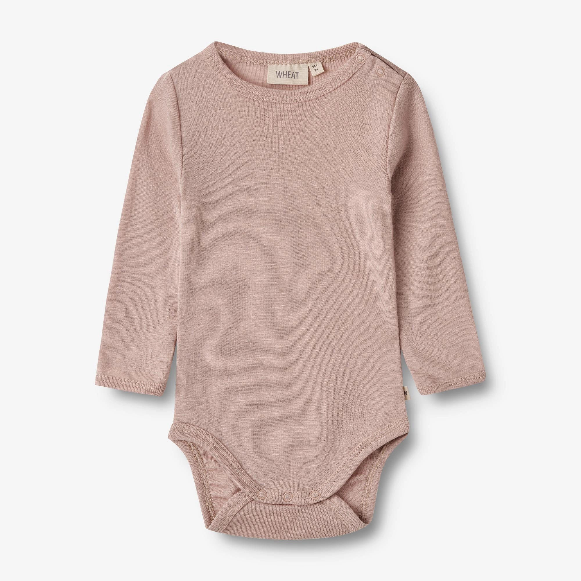 Wool Body L/S Lucca - dry rose
