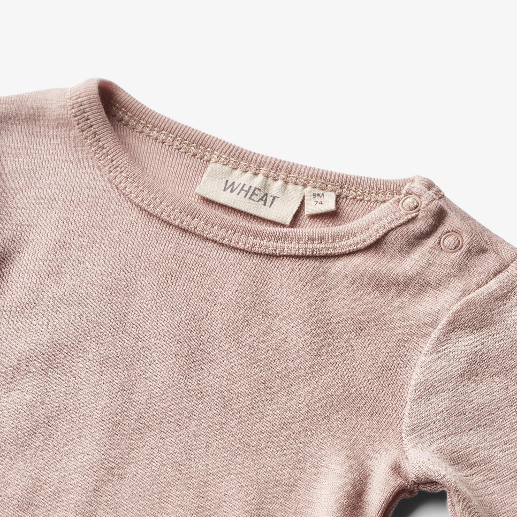 Wool Body L/S Lucca - dry rose