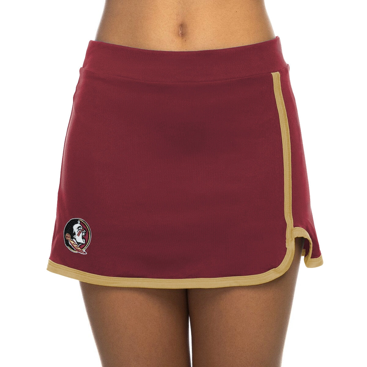 ZooZatz Women's Seminole Logo Retro Skort - Garnet/Gold